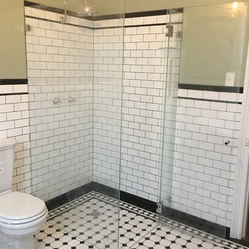 Heritage tilling, black grout