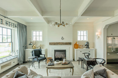 Inspiration for a living room remodel in Louisville