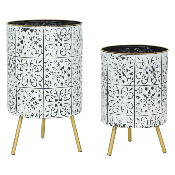 Bantu Modern Planters, Set of 2