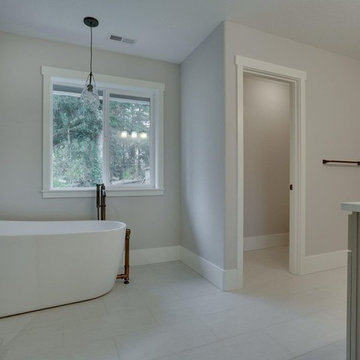 Boones Ferry Custom Home Master Bath