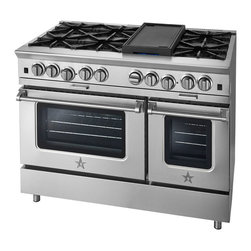 BlueStar Platinum Series: Interchangeable Griddle Charbroiler - Gas Ranges And Electric Ranges
