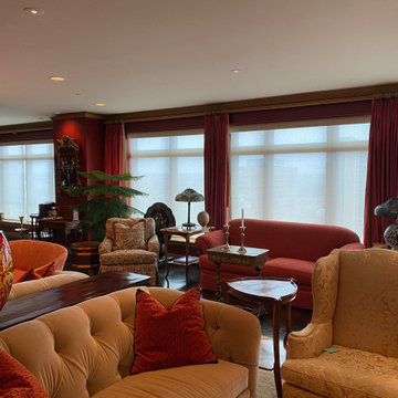 High Rise Crestron Roller Shades