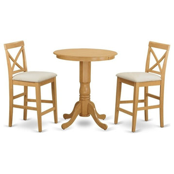 3-Piece Counter Height Dining Room Set