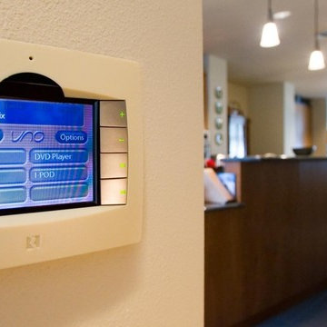 Wall Mounted Controls for Home Automation