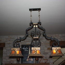 CH-216 Hand Made Iron Chandelier - Chandeliers