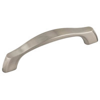 Elements Aiden Cabinet Pull, 4-4/5 in, Satin Nickel