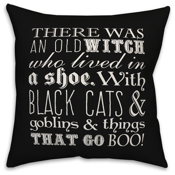 Witch Story 16"x16" Indoor/Outdoor Pillow