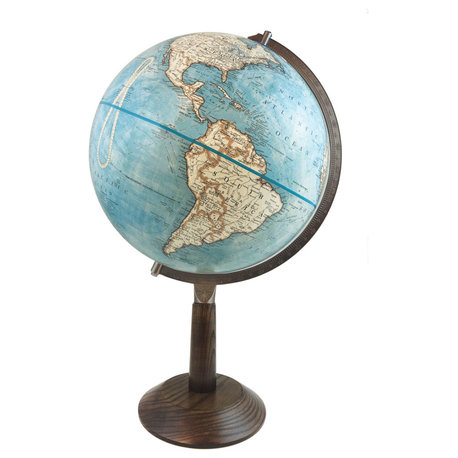 Lincoln Blue Ocean Designer Globe, 21"H