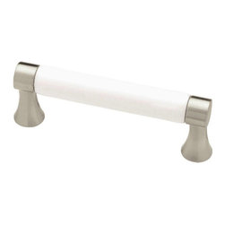 Liberty Ceramic Insert Cabinet Hardware Pull - Cabinet And Drawer Handle Pulls