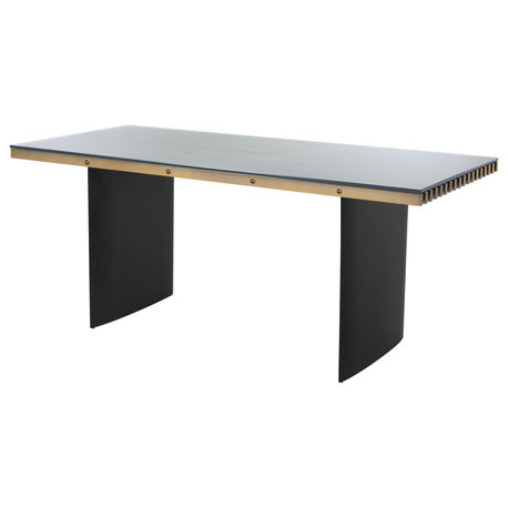 Black Industrial Desk | Eichholtz Vauclair