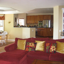 Kitchen remodel before and after