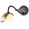 201376-1061 Brooklyn 1-Light Single Shade Long-Arm Sconce in Soft Gold