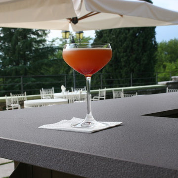 Lapitec Pool Bar Countertop
