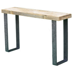 Industrial Console Tables by Doug and Cristy Designs