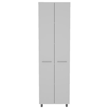 Depot EShop Collins Pantry Cabinet With White Finish DE-ALB5603