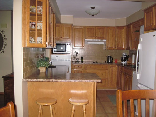 What Color Works Well With A Formica Butterum Granite Counter Top