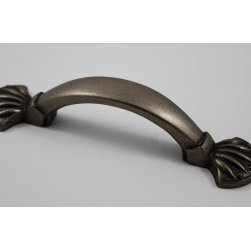 Antique Pewter Cabinet Pulls - Cabinet And Drawer Handle Pulls