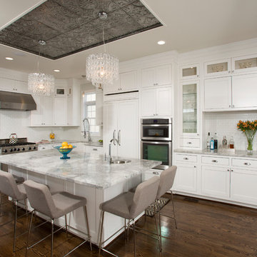 Kitchen Ceilings with Tin