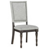 Linnett Upholstered Back Chair, Set of 2