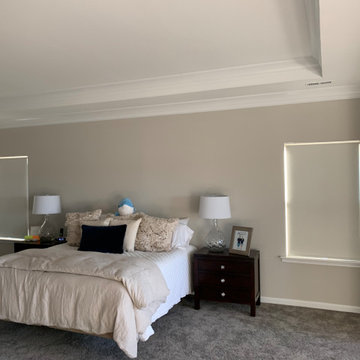 Hunter Douglas roller shade job in Concord, NC