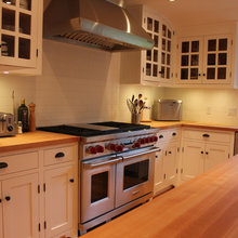 wood counter