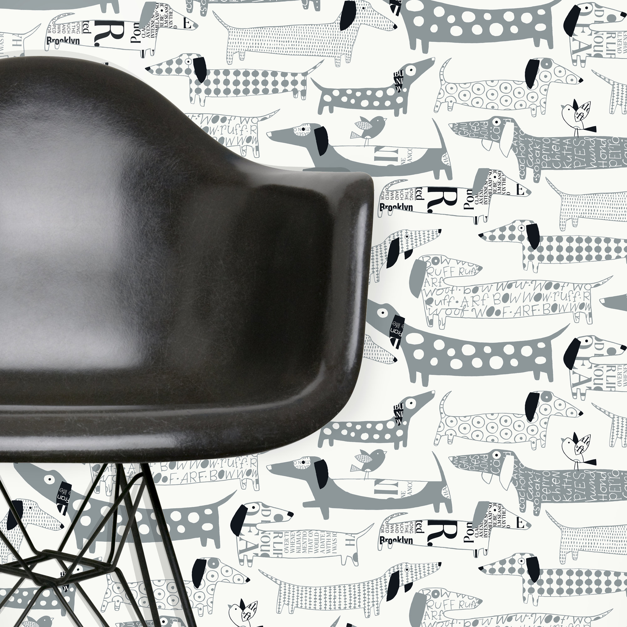 Wiener Dogs, Gray, Roll