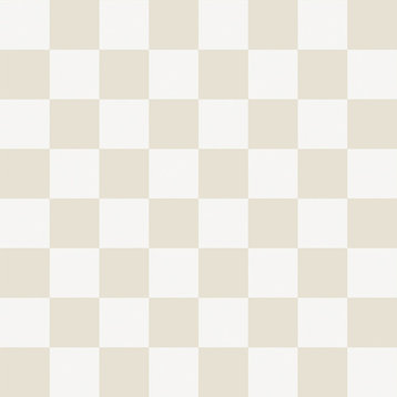 Checkmate Peel and Stick Wallpaper, Neutral