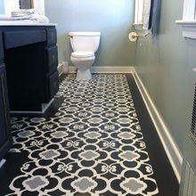 Stenciled Floors