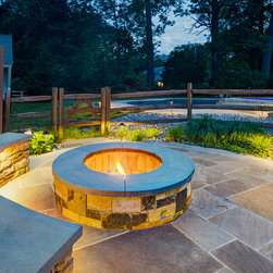 Natural Stone Fire-Pit - Fire Pits