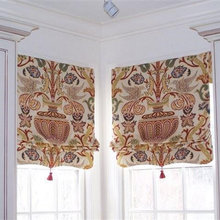 faux roman shade
