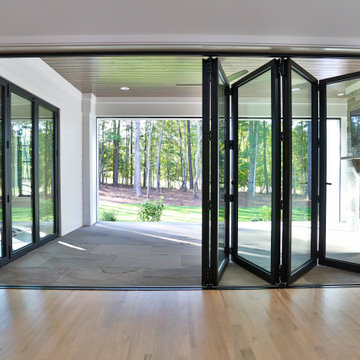 Corner Bi-Fold Layout to Covered Porch