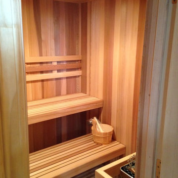 Built-in Sauna Installation