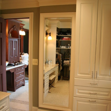 Ivory Master Closet Retreat in Crystal Lake