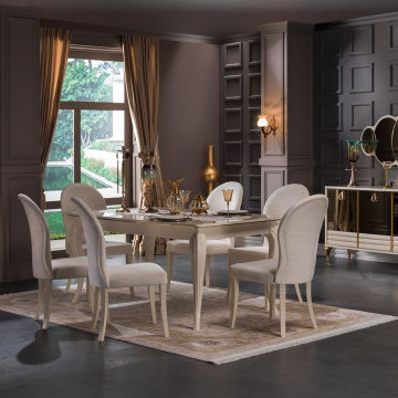 Elite Dining Table w/Chairs Set by Istikbal
