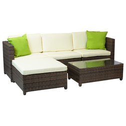 Tropical Outdoor Lounge Sets by The Khazana Home Austin Furniture Store