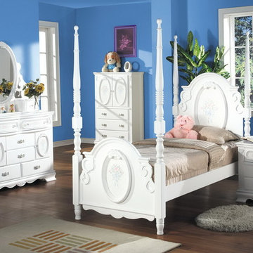 Flora Traditional Poster Bedroom Set - $1614.80