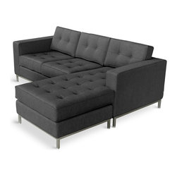Jane Bi-Sectional- Urban Tweed Ink - Products