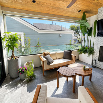 Manual Patio Shades for Sun & Privacy Control