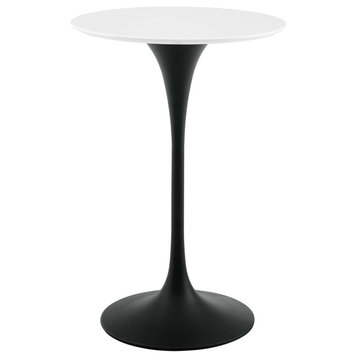 Lippa 28" Round Wood Bar Table by Modway