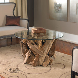 Driftwood Cocktail Table - Coffee Tables