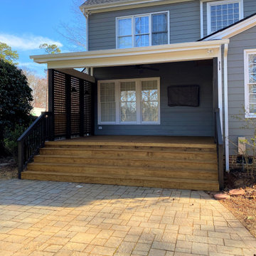 Danbury - Cary NC Covered Porch