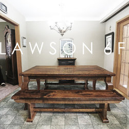 Reclaimed Wood Harvest Tables - Products