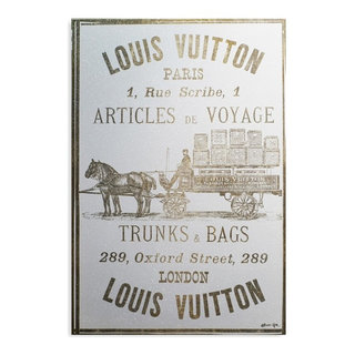 Oliver Gal Rue Scribe Canvas Wall Art