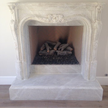 Faux Finish Fireplace