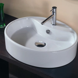 WS Bath Collections LVO 808 Vessel Sink 21.4" - Bathroom Sinks