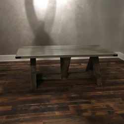 Concrete patio tables - Dining Tables