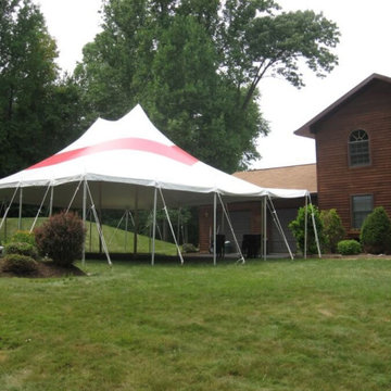 30' Wide Pole Tents