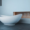 Lavasca Mini XS Freestanding Soaker Tub, Satin White