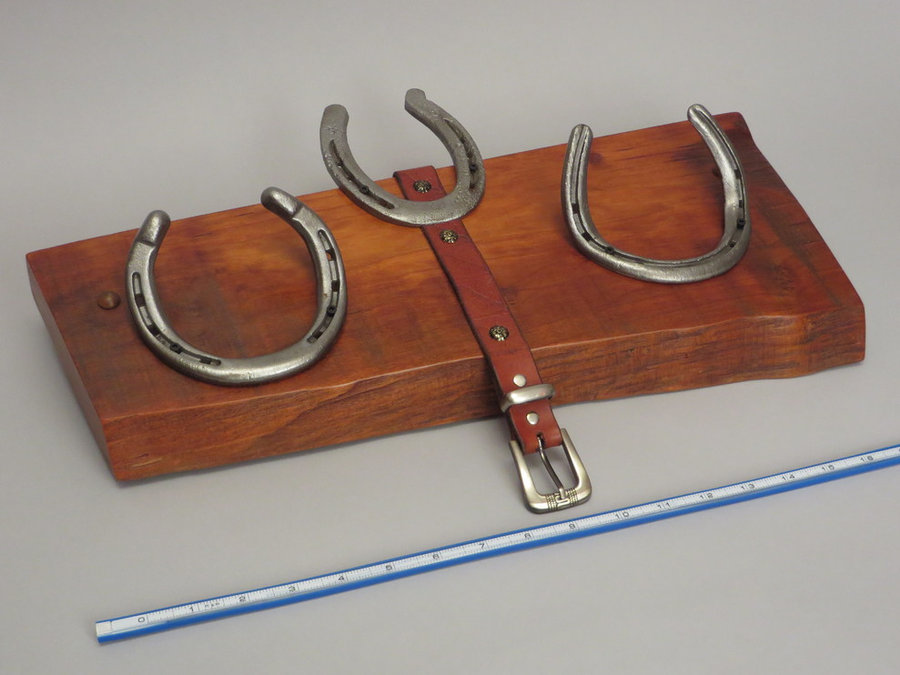 #R15083 Reclaimed Lumber, Horse Shoes, Tack Leather