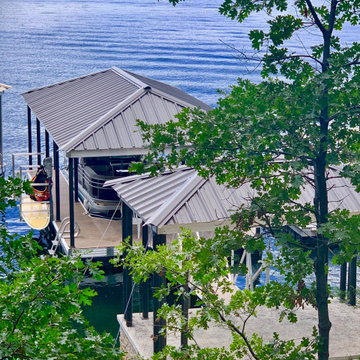 Modern Industrial Lodge, lake Arrowhead Lake Front